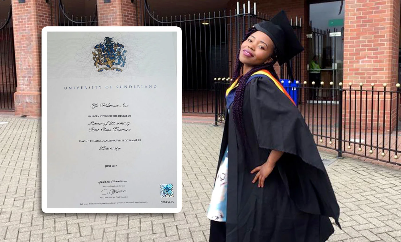 Grundtvig Alumnus Bags University of Sunderland 1st Class Honours Masters Degree