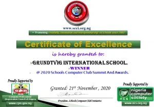 Grundtvig Wins the 2020 Schools Computer Club Summit and Awards